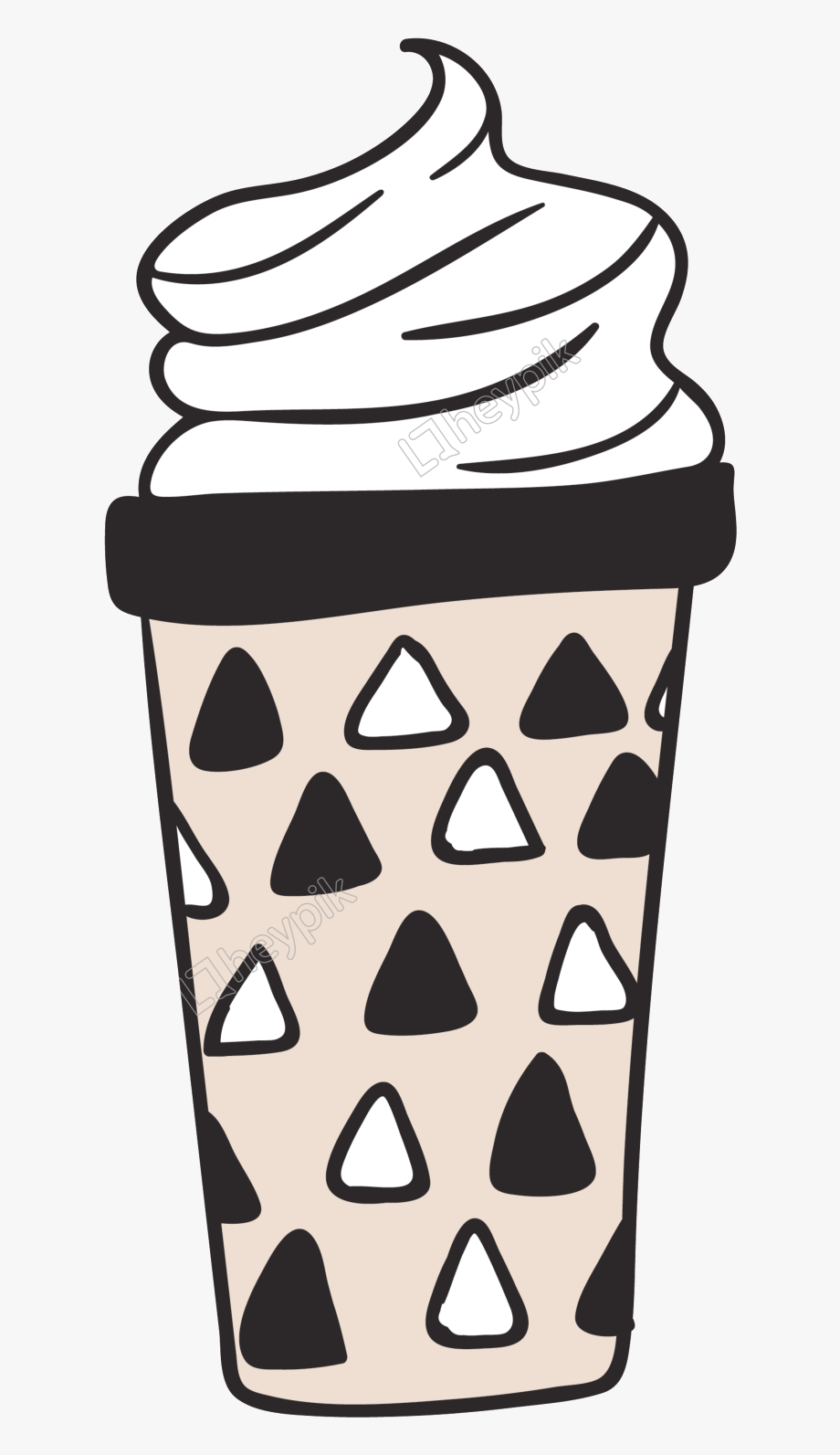 920x1593 Icecream Vector Cup