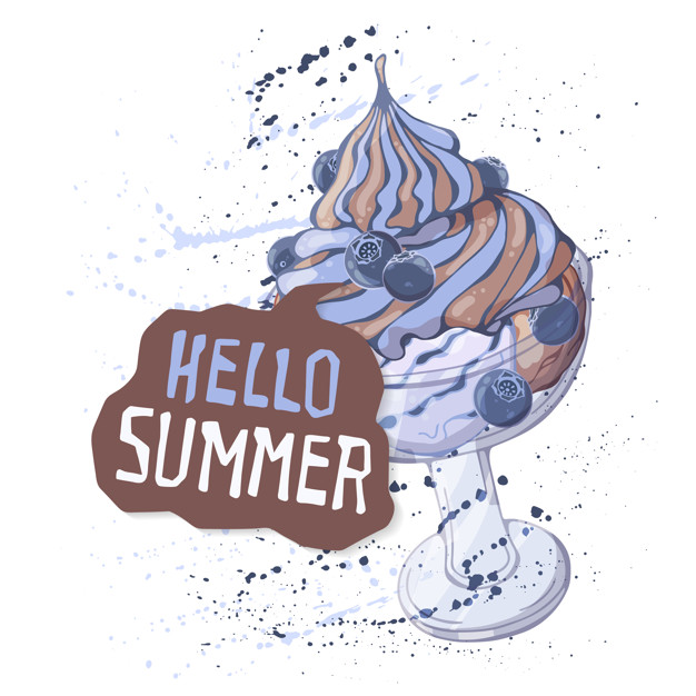 626x626 Vector Ice Cream In Glass Cup Vector Premium Download