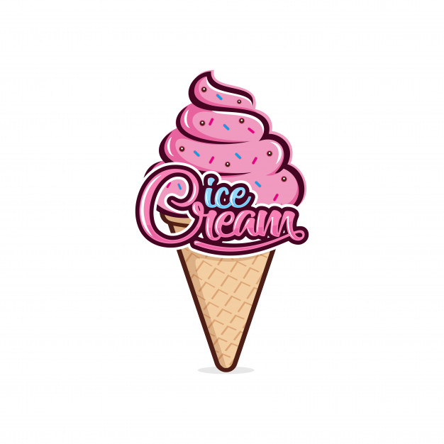 626x626 Ice Cream Logo Template Vector Premium Download