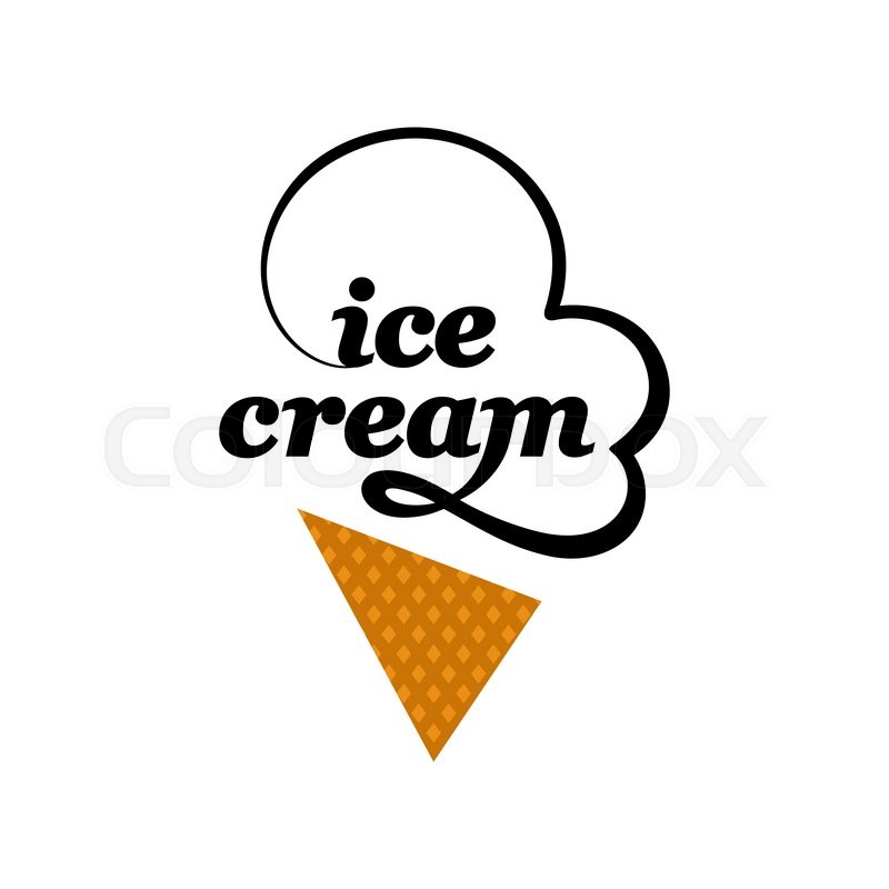 800x800 Vector Ice Cream Logo Icon Design Stock Vector Colourbox