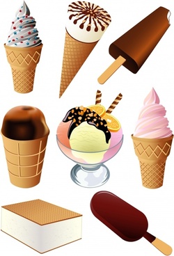 250x368 Ice Cream Free Vector Download