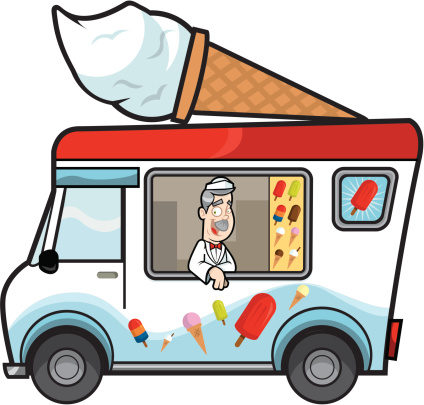 424x405 Ice Cream Truck Clip Art