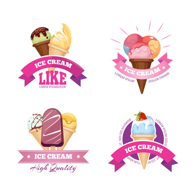 400x400 Page Icecream On Curated Vector Illustrations, Stock Royalty