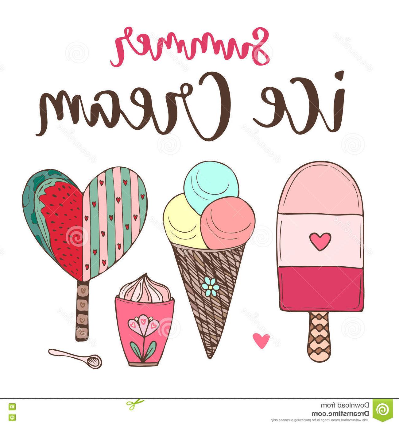 1300x1390 Unique Cute Cartoon Ice Cream Vector Photos Free Vector Art