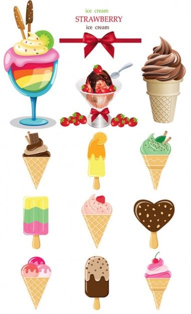 381x626 Color Ice Cream Vector Recipes To Cook Ice Cream Candy, Ice