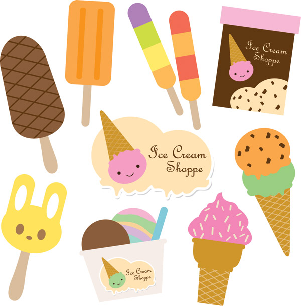 600x610 Cute Ice Cream