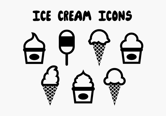 700x490 Free Ice Cream Vector Icons