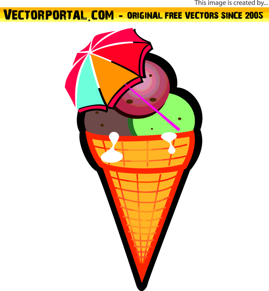 864x936 Ice Cream Vector Image Freevectors