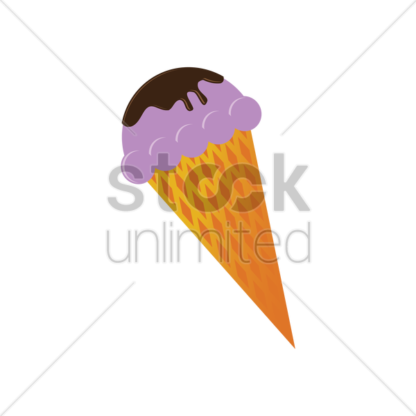 600x600 Ice Cream Vector Image