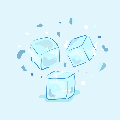 Ice Cube Vector 490x490 Ice Cube Vector