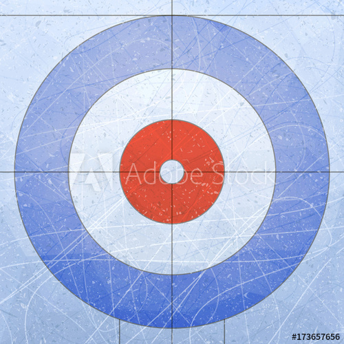 500x500 Curling House Sport Textures Blue Ice Ice Rink Vector