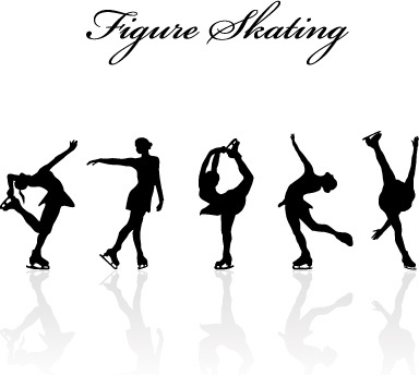 384x344 Free Figure Skating Vectors Free Vector Download