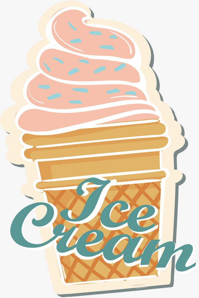 650x972 Retro Ice Cream Poster, Retro Vector, Ic
