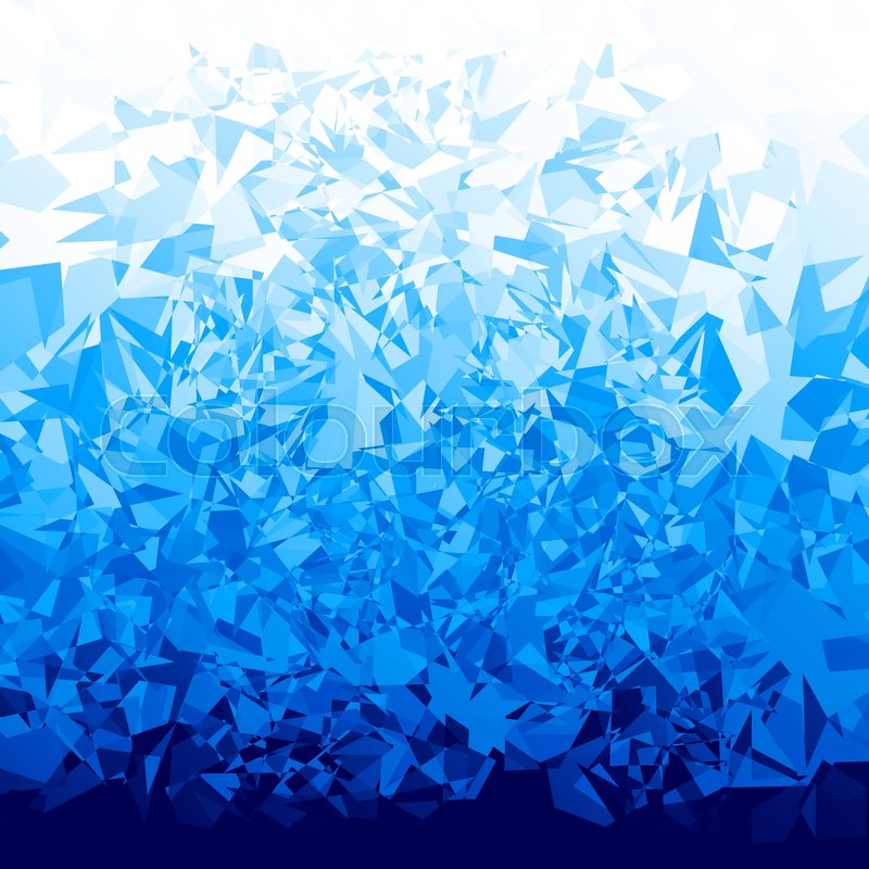 800x800 Vector Blue Ice Background Rgb Stock Vector Colourbox