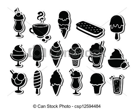 450x367 Ice Cream Icon Vector