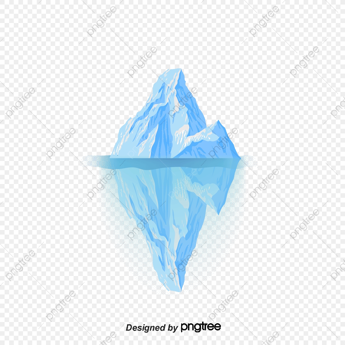 1200x1200 Iceberg, Vector Iceberg, Water Surface, Iceberg Vector Png