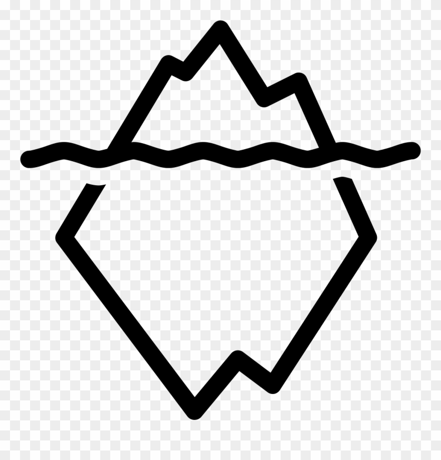 880x919 Iceberg Vector Icon Illustration Vectors