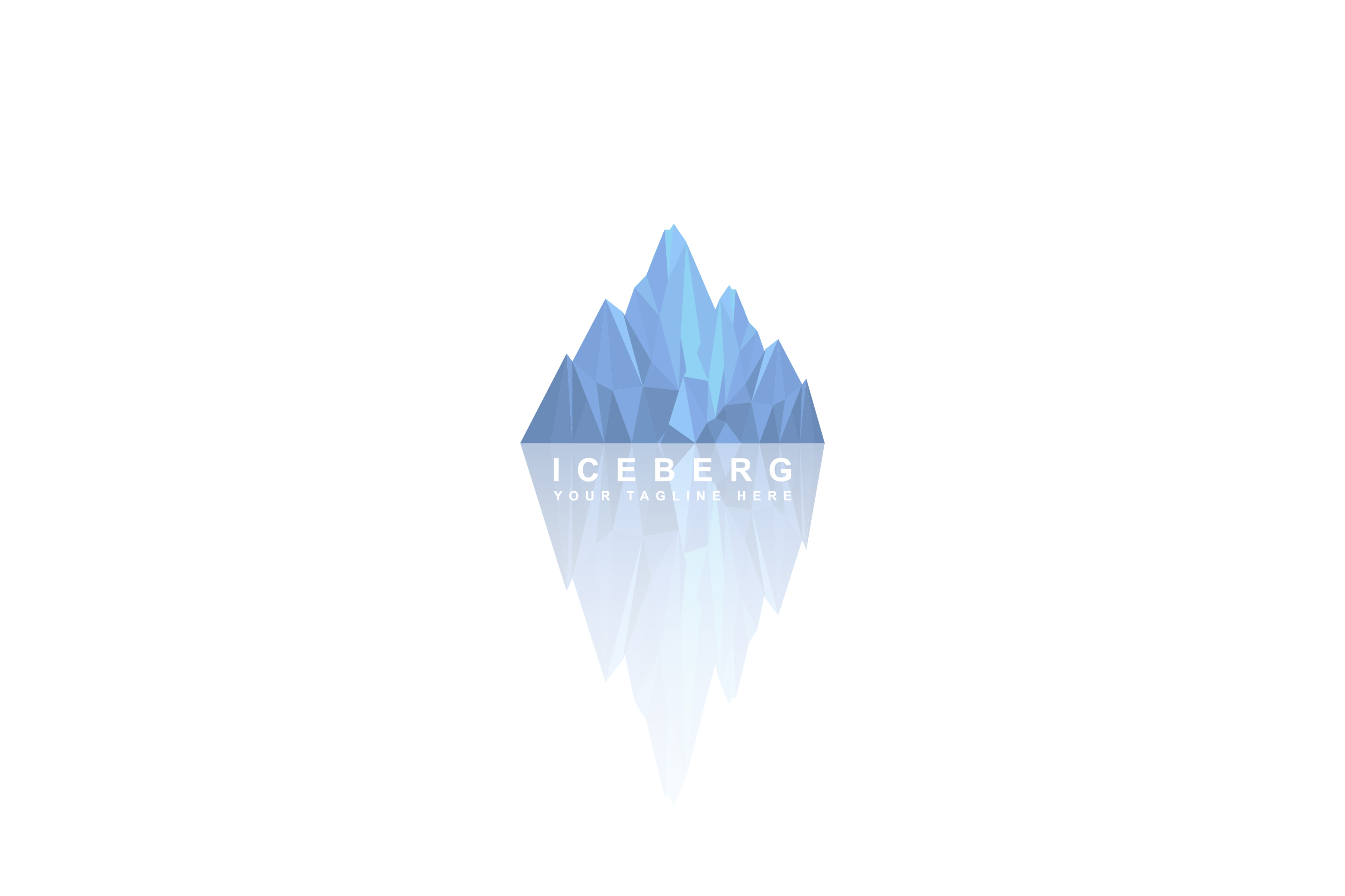3125x2083 Iceberg Design Vector Graphic