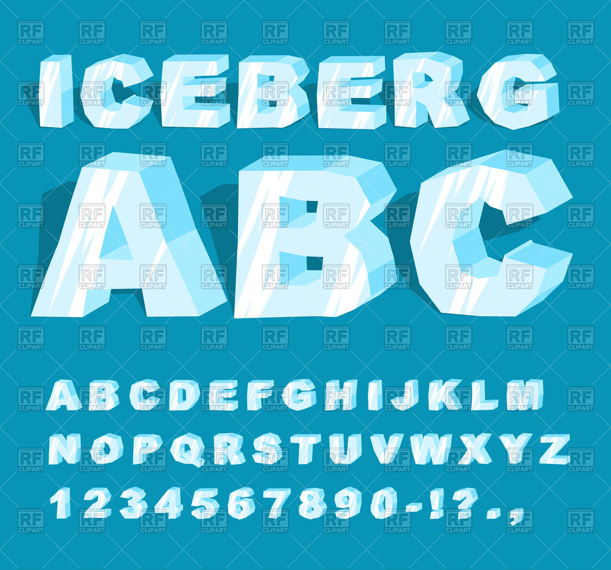 1200x1120 Iceberg Font Vector Image Of Fonts Type Maryvalery
