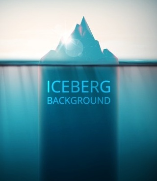320x368 Iceberg Free Vector Download