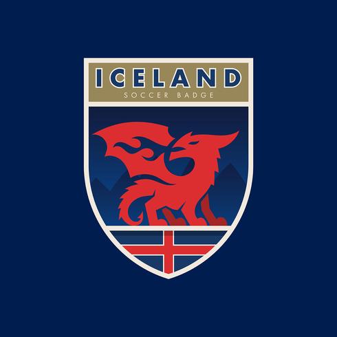 Iceland World Cup Soccer Badges 490x490 Iceland World Cup Soccer Badges