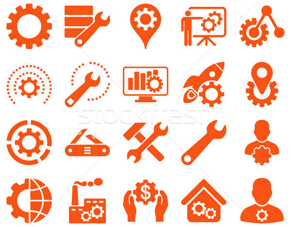 Herramientas Iconos Vector Establecer Estilo 600x468 Herramientas Iconos Vector Establecer Estilo
