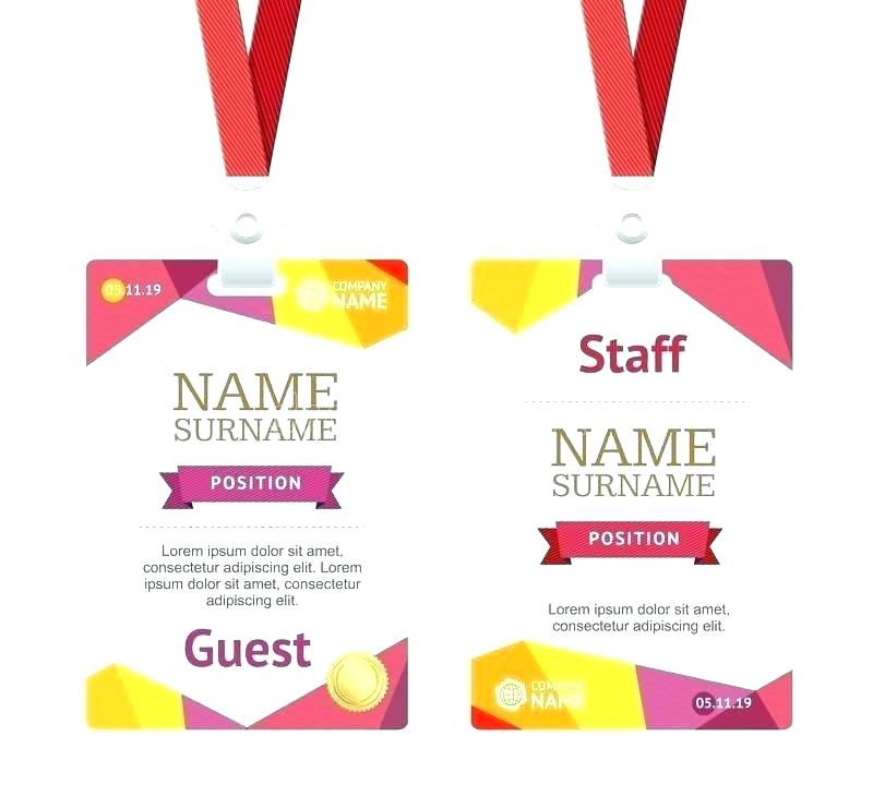 Company Id Card Template 800x742 Company Id Card Template
