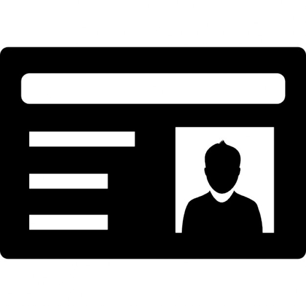 Id Card Icon 626x626 Id Card Icon