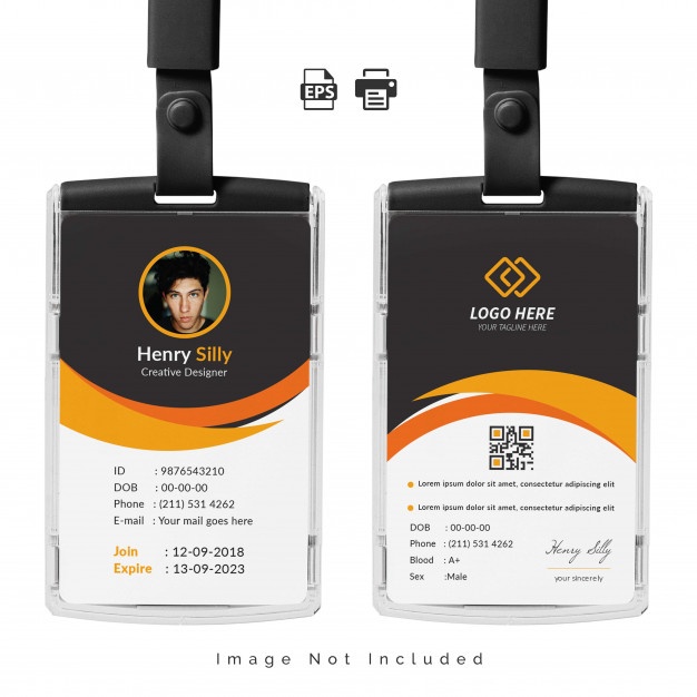 Id Card Vectors, Photos And Free Download 626x626 Id Card Vectors, Photos And Free Download