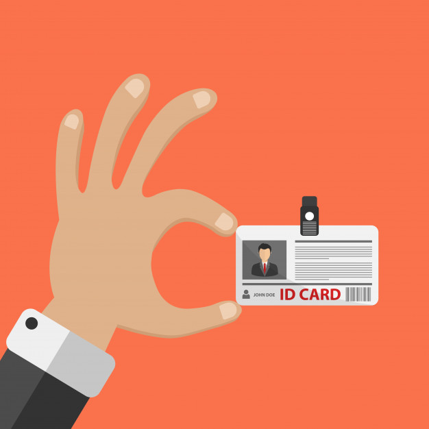 Hand Holding Id Card Vector Free Download 626x626 Hand Holding Id Card Vector Free Download