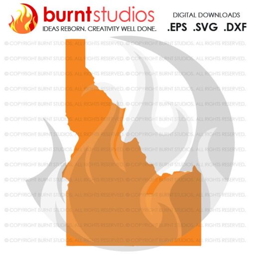 510x510 State Of Idaho Cutting File, Digital Download, Love, Home