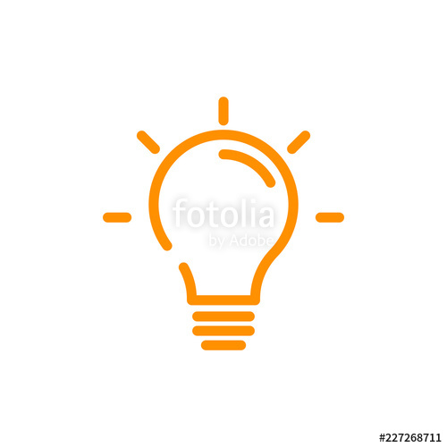 500x500 Idea Sign Yellow