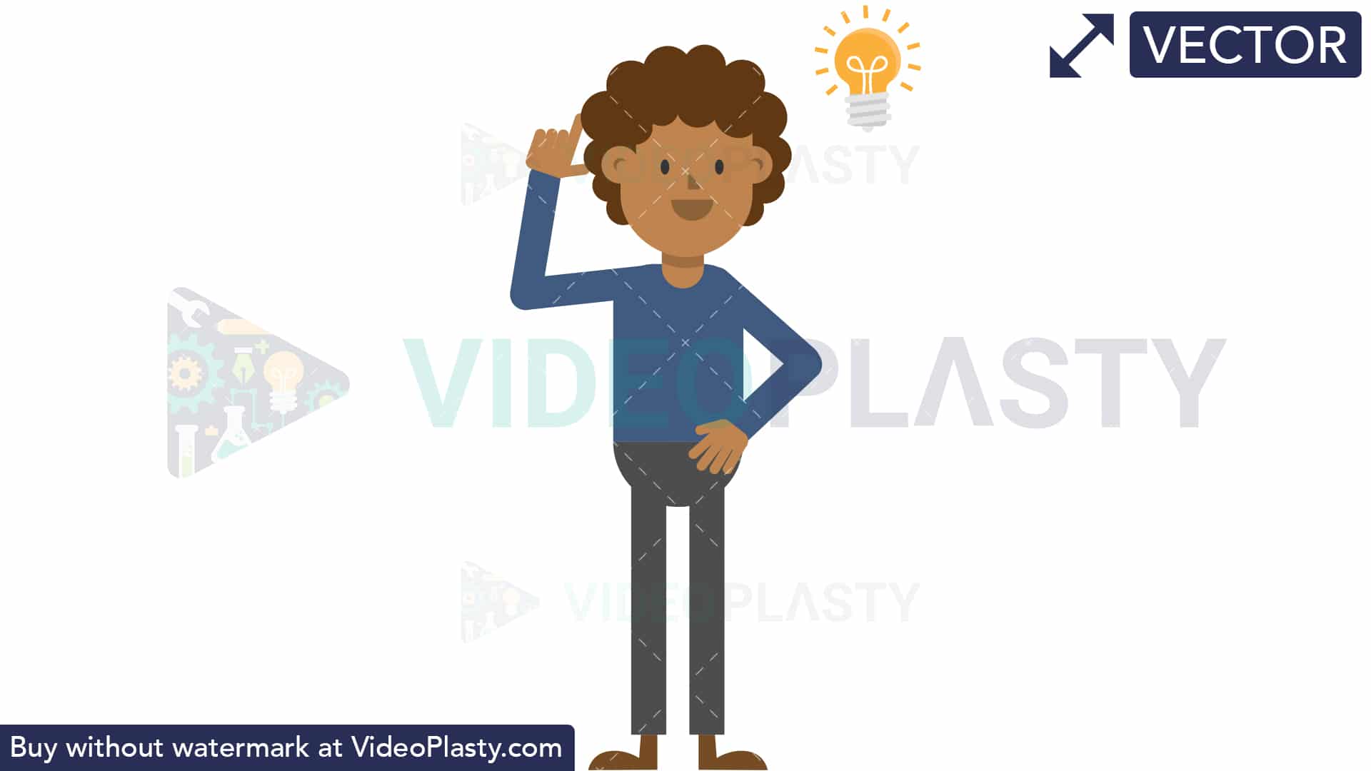 1920x1080 Black Man Getting An Idea