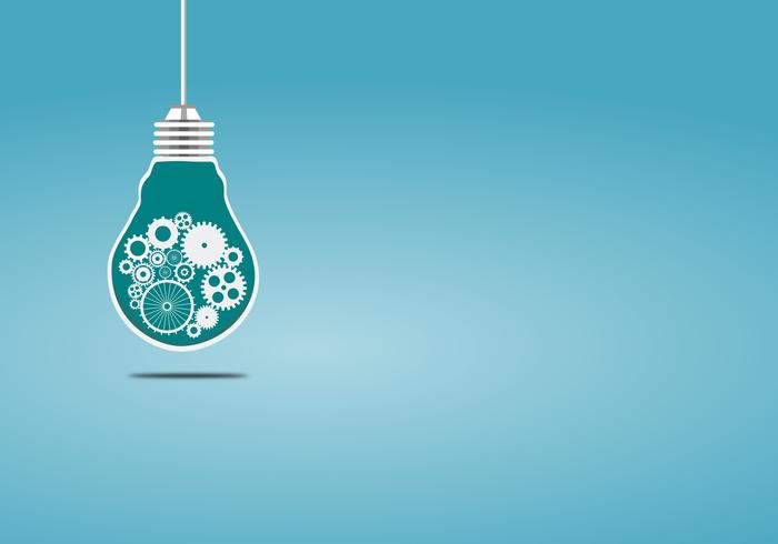 700x490 Concept Bulb With Cogs And Gears An Idea Vector Illustration