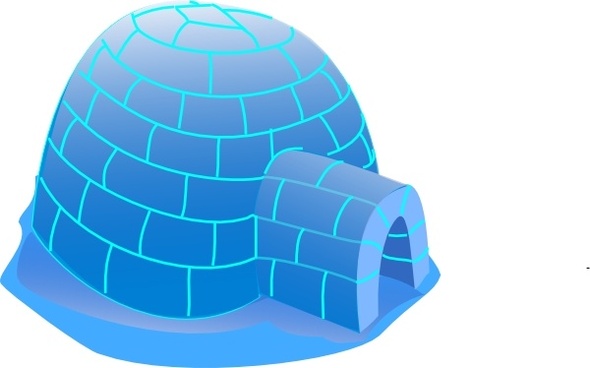 590x368 Igloo Vector Free Vector Download
