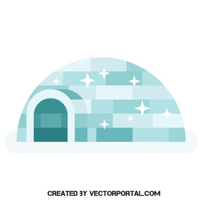 660x660 Igloo Vector Graphics