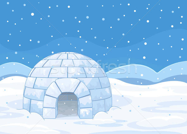 600x430 Igloo Vector Illustration Anna Velichkovsky