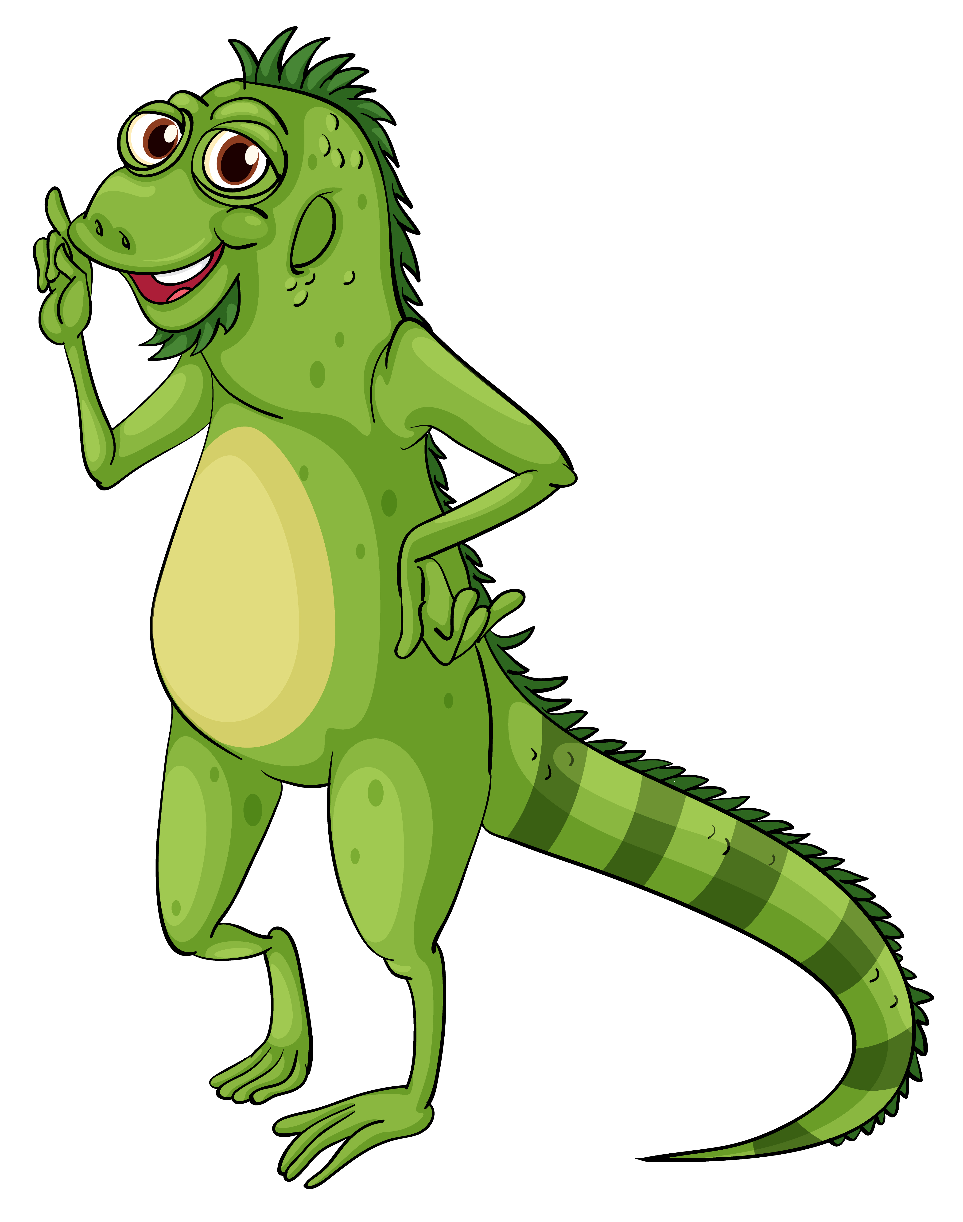 4100x5200 Pet Iguana Free Vector Art