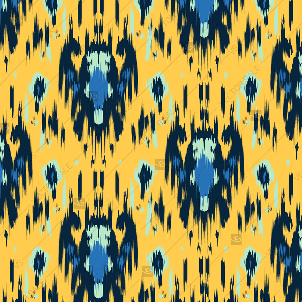 600x600 Ikat Ogee Background Seamless Pattern Aztec Background