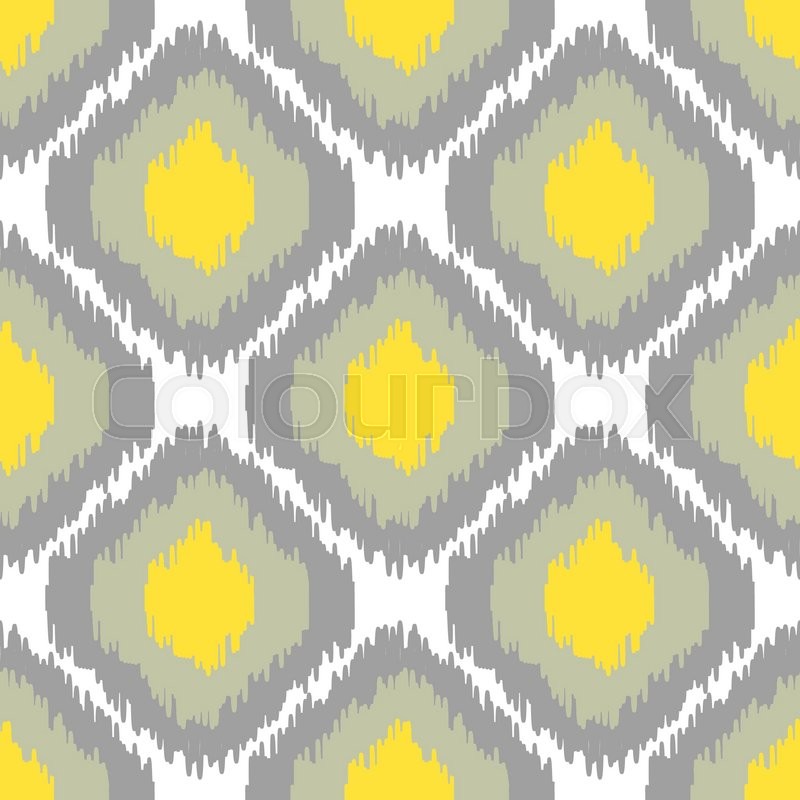 800x800 Ikat Vector Seamless Pattern Abstract Stock Vector Colourbox