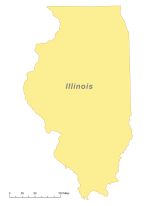 Illinois Outline Vector at Vectorified.com | Collection of Illinois ...