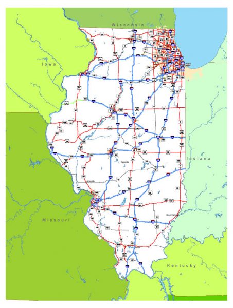 Free Vector Map State Illinois Us Adobe Illustrator And Pdf Download 453x600 Free Vector Map State Illinois Us Adobe Illustrator And Pdf Download