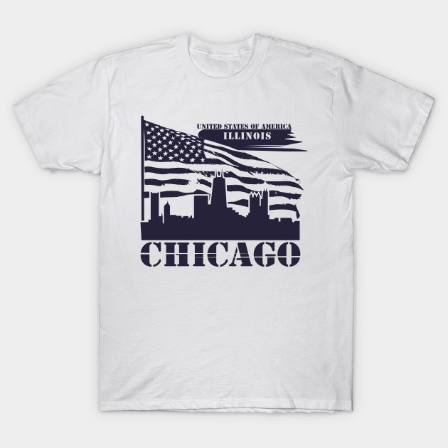 630x630 Chicago Illinois Vector Illustration