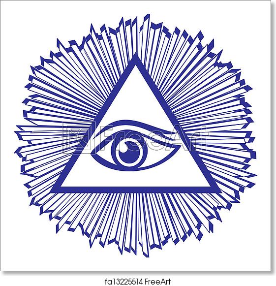 Free Art Print Of Eye Of Providence Or All Seeing Eye Of God 561x581 Free Art Print Of Eye Of Providence Or All Seeing Eye Of God