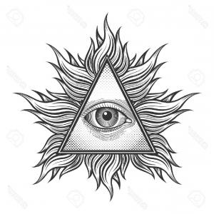 300x300 Freemason Symbol Illuminati Logo With Compasses Vector Studiogrfx
