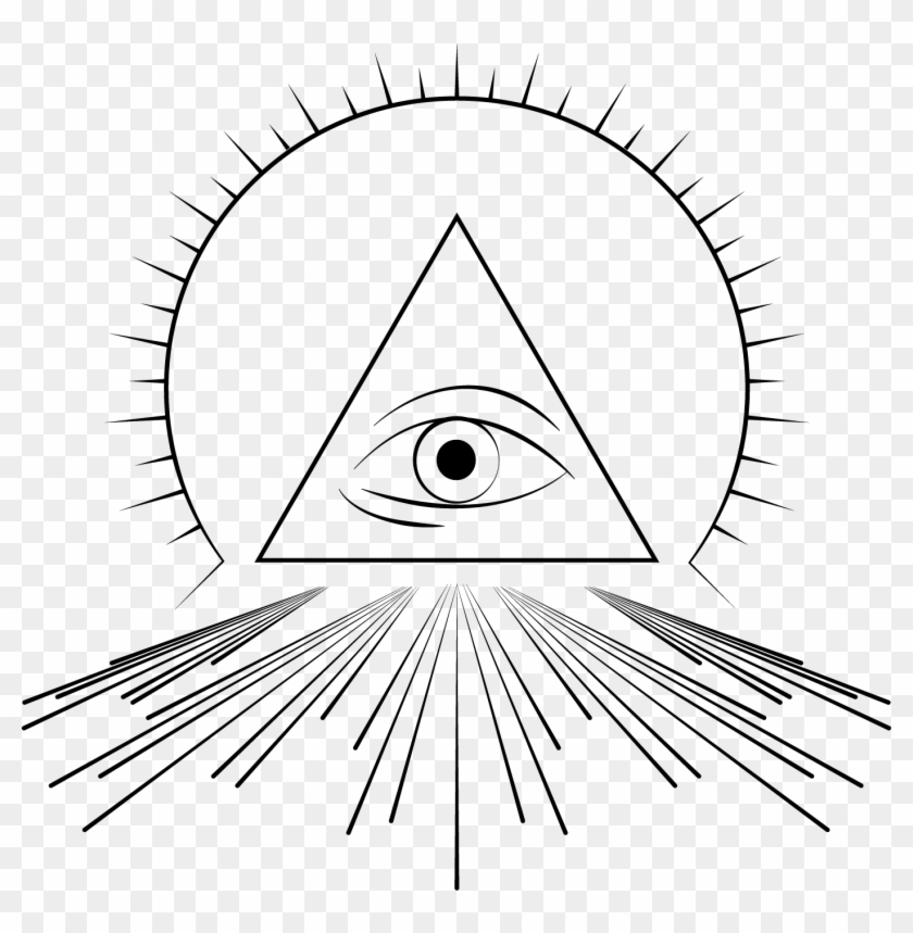 840x859 Beautiful Illuminati Eye Tattoo Design