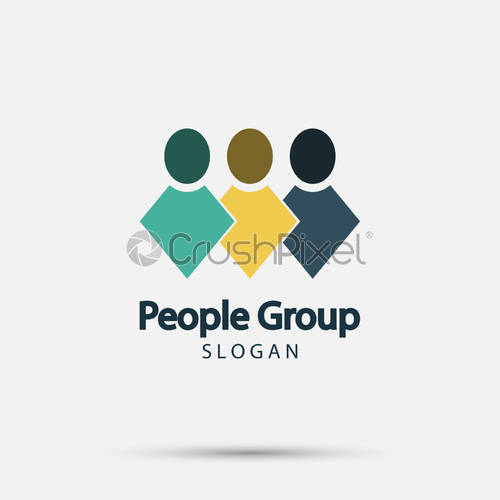 Group People Logo,teamwork Iconvector Illustrator, Stock Vector 500x500 Group People Logo,teamwork Iconvector Illustrator, Stock Vector