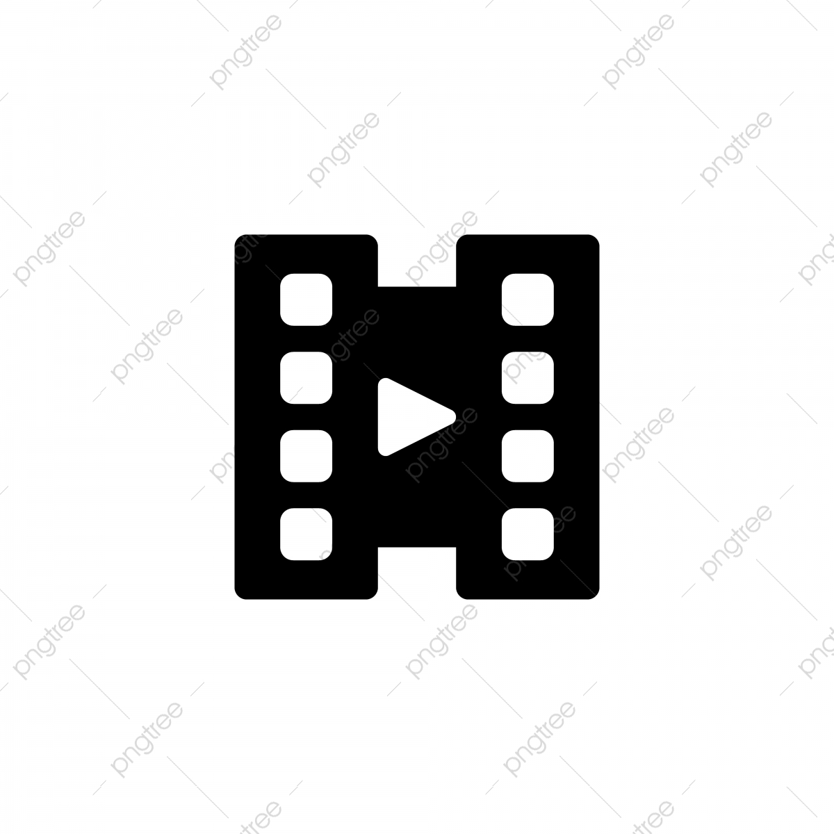 Video Player Icon With Glyph Style Vector Illustrator, Icon 1200x1200 Video Player Icon With Glyph Style Vector Illustrator, Icon
