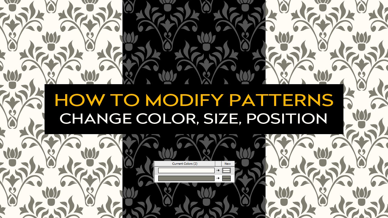 1280x720 How To Use And Modify Vector Patterns In Illustrator