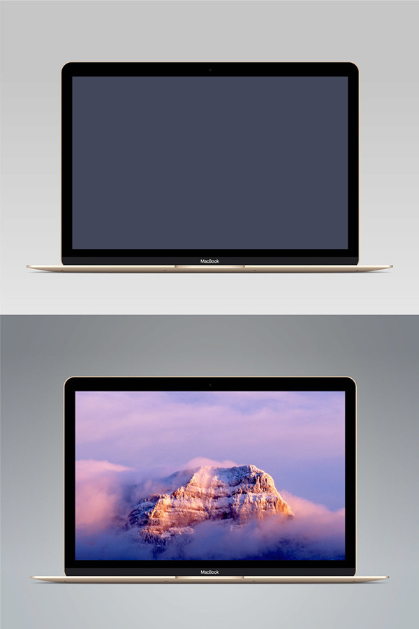 Imac Mockup Vector